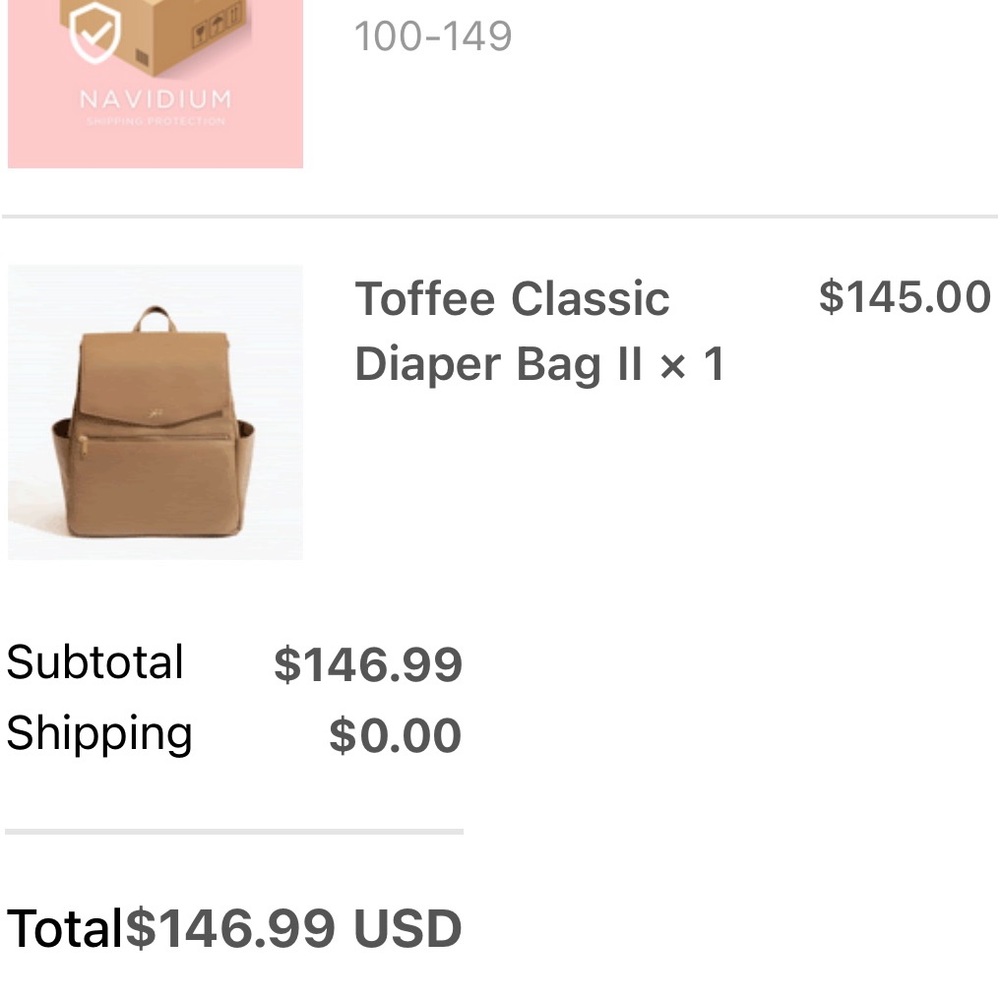 Freshly Picked Diaper Bag NWT